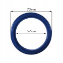 Uszczelka silikonowa grupy 73x57x8,5mm Faema Bezzera Quick Mill profitec
